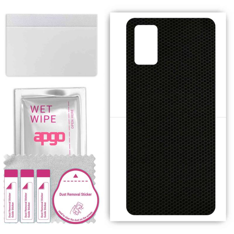 apgo Protective Skin Sticker for the back compatible with HTC Desire 21 Pro 5G, Wrap Film, Foil, Vinyl - Pattern Matrix von Joom DACH