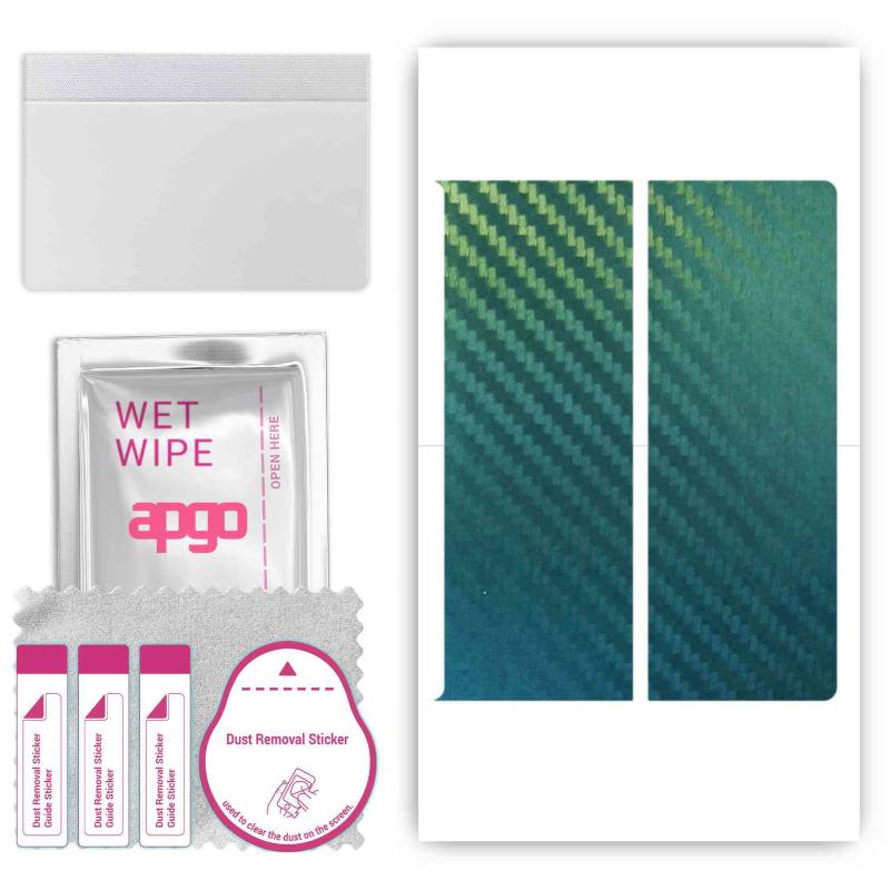 apgo Protective Skin Sticker for the back compatible with Huawei Mate XS 2, Wrap Film, Foil, Vinyl - Pattern Carbon Chameleon CAKA1 apgo Protective Skin Sticker for the back compatible with Huawei Mate XS 2, Wrap Film, Foil, Vinyl - Pattern Carbon Chameleon CAKA1 von Joom DACH