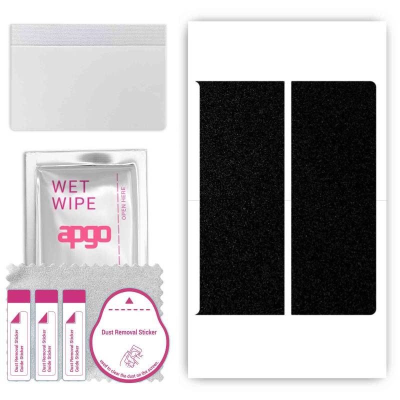 apgo Protective Skin Sticker for the back compatible with Huawei Mate XS 2, Wrap Film, Foil, Vinyl - Pattern Matte Black apgo Protective Skin Sticker for the back compatible with Huawei Mate XS 2, Wrap Film, Foil, Vinyl - Pattern Matte Black von Joom DACH