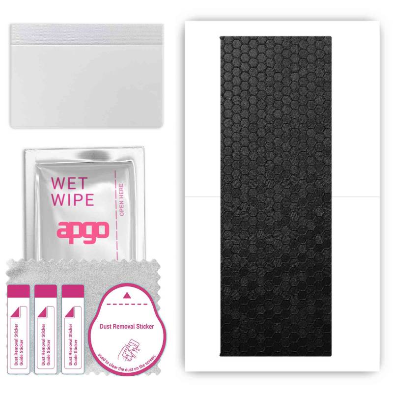 apgo Protective Skin Sticker for the back compatible with Huawei Mate Xs, Wrap Film, Foil, Vinyl - Pattern Black Honeycomb apgo Protective Skin Sticker for the back compatible with Huawei Mate Xs, Wrap Film, Foil, Vinyl - Pattern Black Honeycomb von Joom DACH
