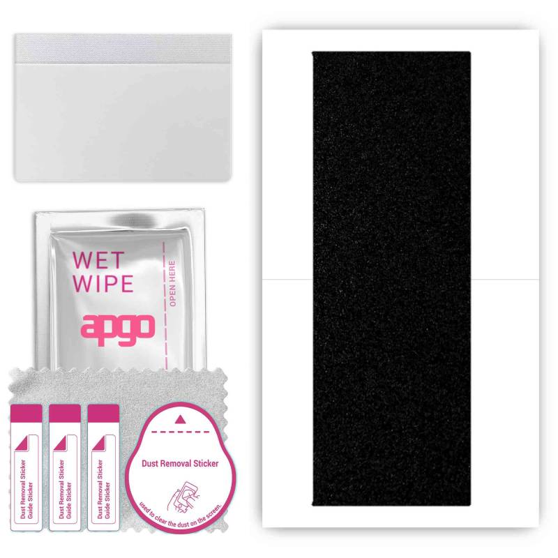 apgo Protective Skin Sticker for the back compatible with Huawei Mate Xs, Wrap Film, Foil, Vinyl - Pattern Matte Black apgo Protective Skin Sticker for the back compatible with Huawei Mate Xs, Wrap Film, Foil, Vinyl - Pattern Matte Black von Joom DACH