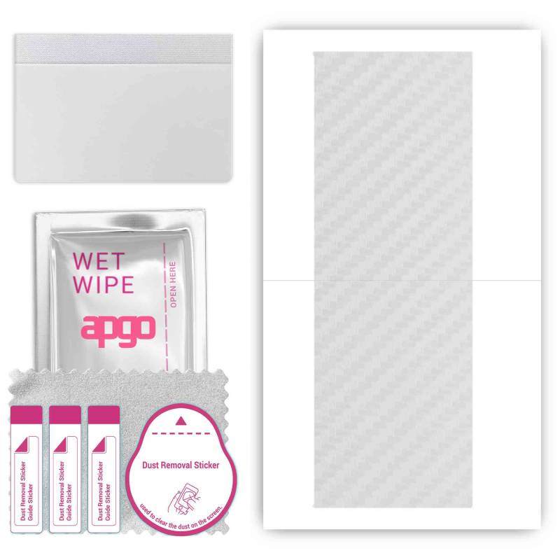 apgo Protective Skin Sticker for the back compatible with Huawei Mate Xs, Wrap Film, Foil, Vinyl - Pattern Transparent Carbon apgo Protective Skin Sticker for the back compatible with Huawei Mate Xs, Wrap Film, Foil, Vinyl - Pattern Transparent Carbon von Joom DACH