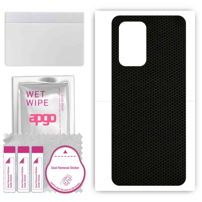 apgo Protective Skin Sticker for the back compatible with Oppo K9 5G, Wrap Film, Foil, Vinyl - Pattern Matrix von Joom DACH