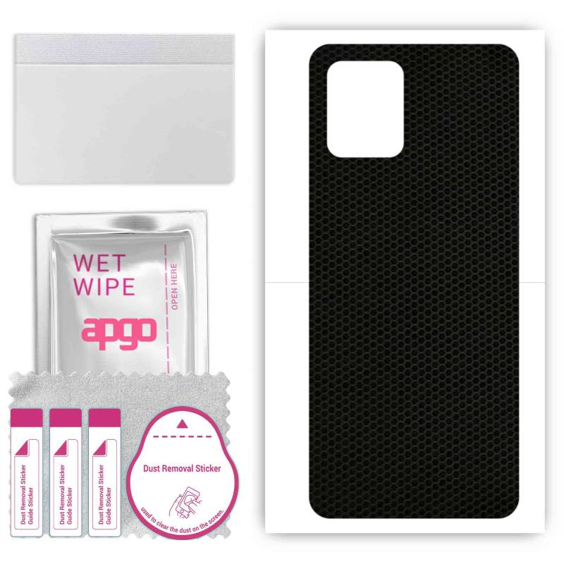 apgo Protective Skin Sticker for the back compatible with Vivo Y15C, Wrap Film, Foil, Vinyl - Pattern Matrix von Joom DACH