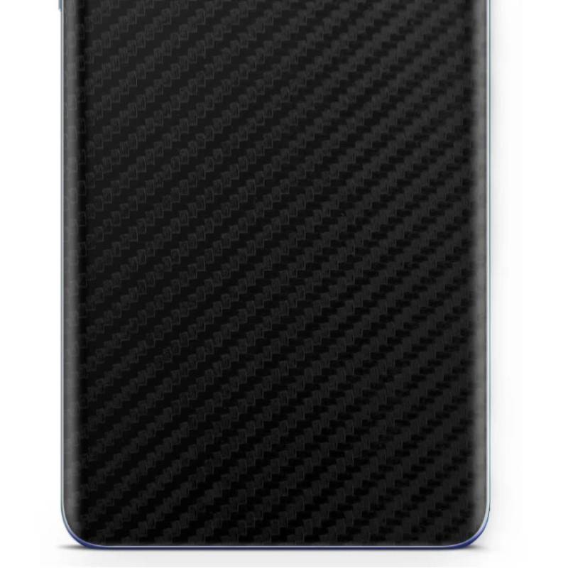 apgo Protective Skin Sticker for the back compatible with ZTE Blade V50S, Wrap Film, Foil, Vinyl - Pattern Carbon Black von Joom DACH