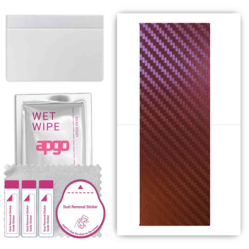 apgo skin sticker film foil vinyl for the BACK compatible with Huawei Mate Xs, scratch-resistant, easy to install - Carbon Chameleon CAKA5 apgo skin sticker film foil vinyl for the BACK compatible with Huawei Mate Xs, scratch-resistant, easy to install - Carbon Chameleon CAKA5 von Joom DACH