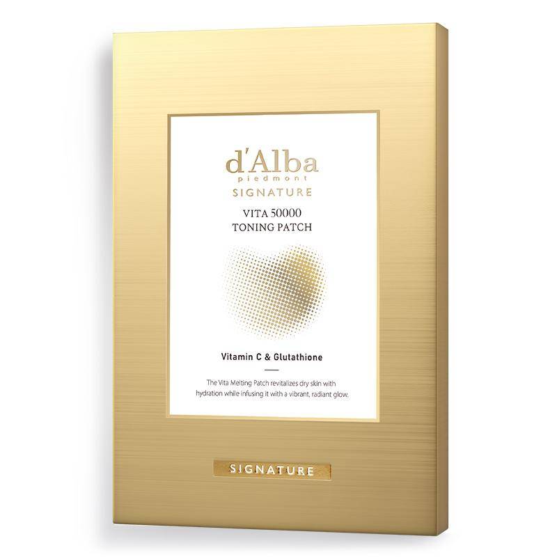 [d'Alba] Signature Vita 50000 Toning Patch 4 Stück von Joom DACH