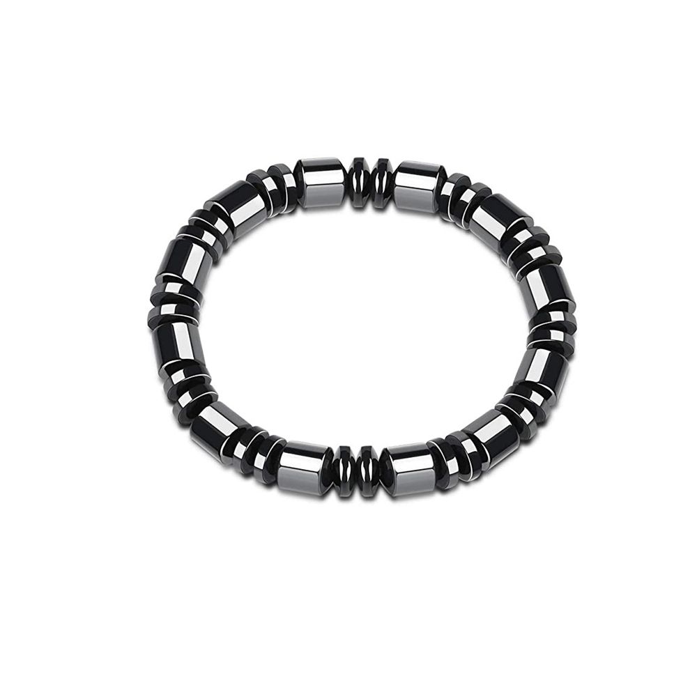für Frauen Männer Armband Magnetfeldtherapie Fußkettchen Hämatit Fußkettchen Hämatit Magnetisches Detox-Armband Style 1 von Joom DACH