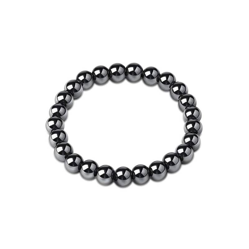 für Frauen Männer Armband Magnetfeldtherapie Fußkettchen Hämatit Fußkettchen Hämatit Magnetisches Detox-Armband Style 3 von Joom DACH