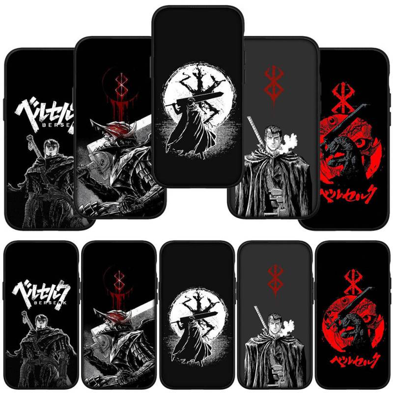 für Samsung Galaxy S24 S23 iPhone 16 15 14 Xiaomi Redmi Note 13 12 11 10 8 Plus 9 Pro 14C S9 Max X XR Handyhülle Poster Berserk Guts OPPO Huawei Cover for Samsung Galaxy A33 5G ceil von Joom DACH