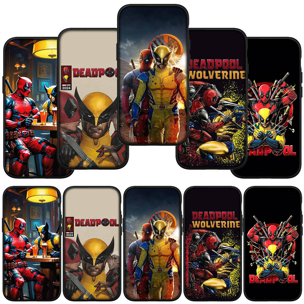 für Samsung Galaxy S24 S23 iPhone 16 15 14 Xiaomi Redmi Note 13 12 11 10 8 Plus 9 Pro Max X XR Handyhülle Poster Deadpool Wolverine OPPO Huawei Cover for Samsung Galaxy A24 4G himmelblau von Joom DACH