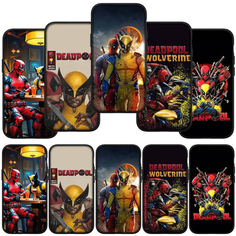 für Samsung Galaxy S24 S23 iPhone 16 15 14 Xiaomi Redmi Note 13 12 11 10 8 Plus 9 Pro Max X XR Handyhülle Poster Deadpool Wolverine OPPO Huawei Cover for Samsung Galaxy A24 4G himmelblau von Joom DACH