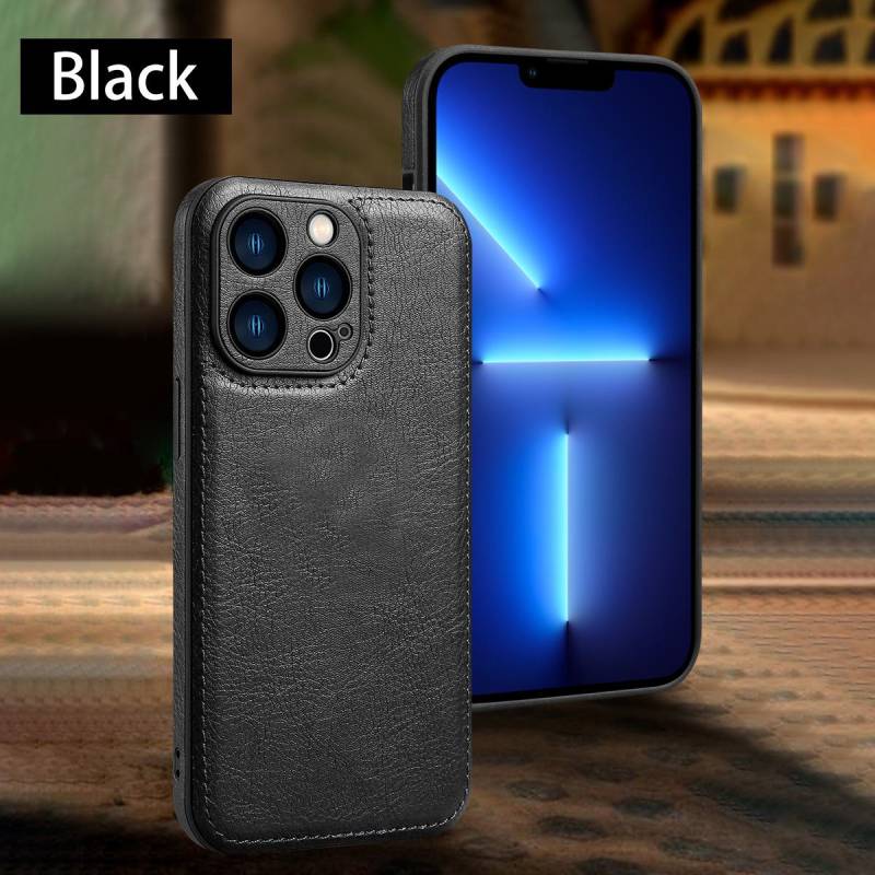 iPhone 15 Max Leder Schutzhülle - Business Style iPhone XS Max schwarz iPhone 15 Max Leder Schutzhülle - Business Style iPhone XS Max schwarz von Joom DACH