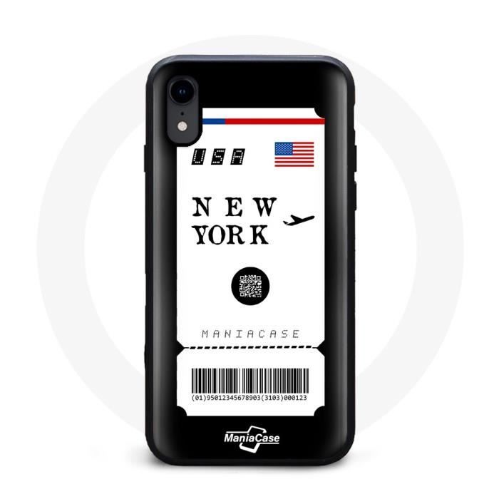 iPhone XS Hülle New York Flugticket iPhone XS Hülle New York Flugticket von Joom DACH