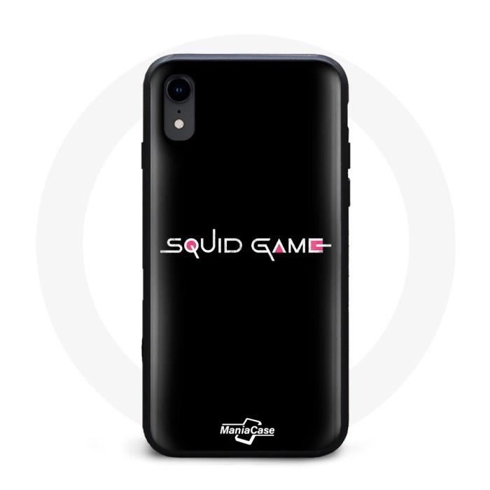 iPhone XS Hülle Squid Game schwarz von Joom DACH