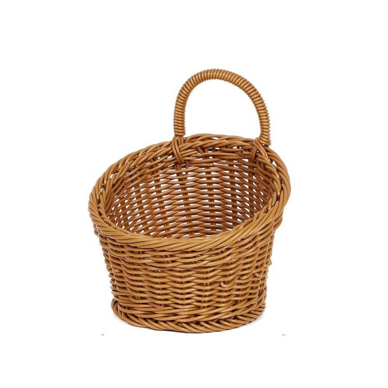 mit Griff Küche Aufbewahrungskorb Imitation Rattan Wandbehang Korb 6 von Joom DACH