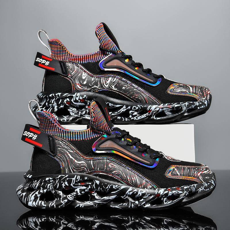 neue Schuhe für Herren Sneaker Herren lässig Herrenschuhe Tennis Luxusschuhe Trainer Race Atmungsaktive Schuhe Mode Slipper Laufen 46 von Joom DACH