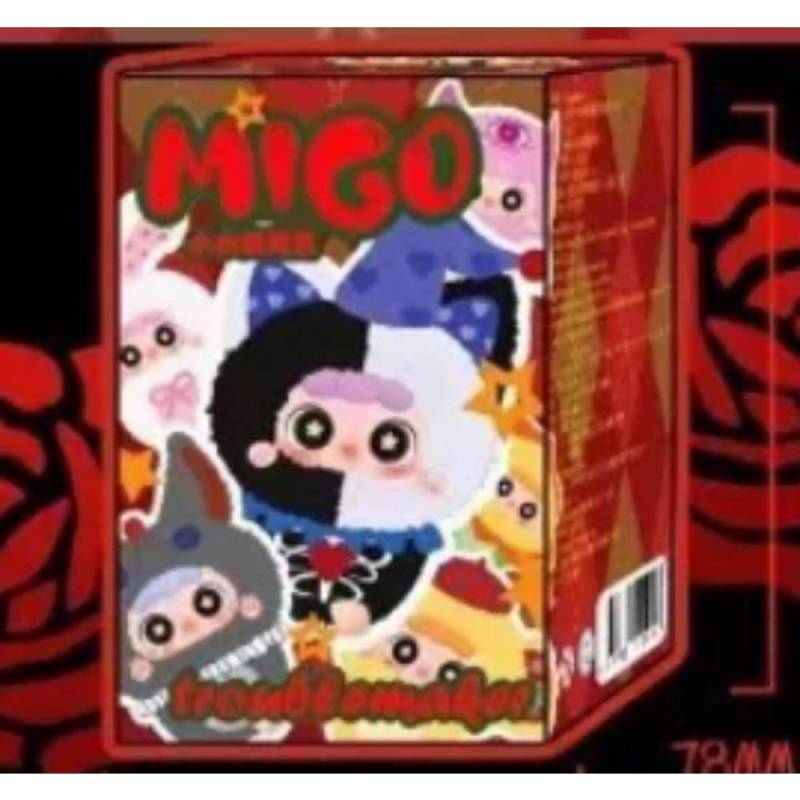 neues migo Baby Three Troublemaker Series Vinyl Blind Box Actionfigur Spielzeug Kawaii Puppen Mystery Box Kinder Geburtstagsgeschenk für Mädchen von Joom DACH