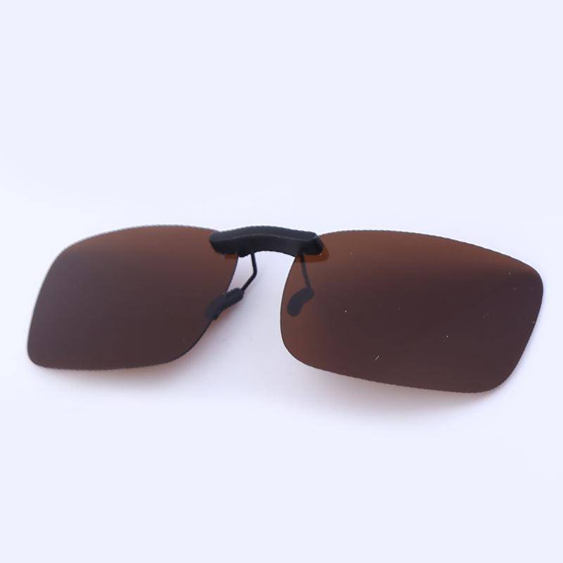 nicht-polarisierte Ultraleichte Kleine Clip-on Sonnenbrille Blendschutz Herren Tag Nachtsichtlinse Autofahrbrille von Joom DACH