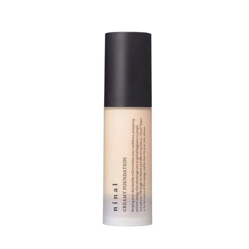ninal Creamy Foundation 101 SPF44 21g Patch test Allergy tested Protects skin from environmental stress / PA++ Skin-friendly Non-sticky von Joom DACH