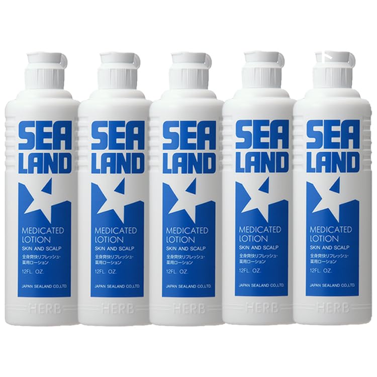 of SEA LAND medizinische Ganzkörperlotion 340ml inkl. Aufkleber mit Originallogo [Set 5] + von Joom DACH
