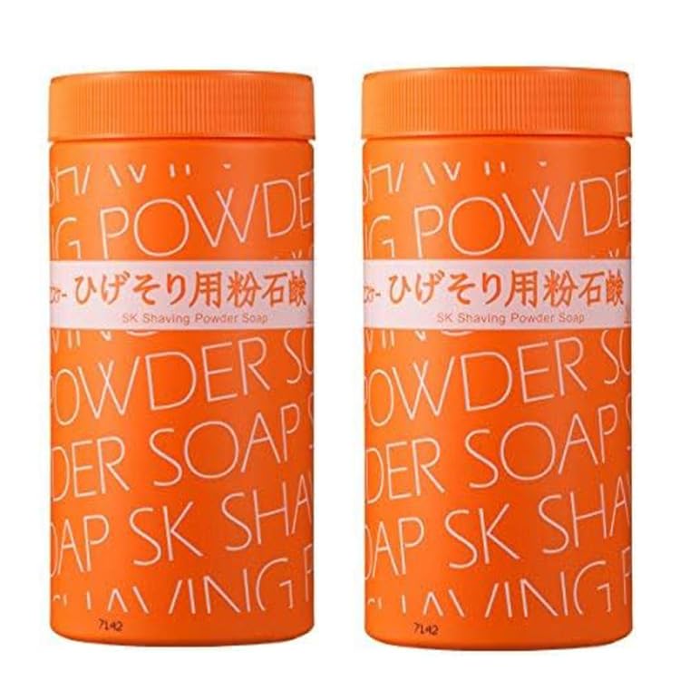 of SK Soap SK Powder Soap for Shaving 500g Original Logo Sticker Included [Set 2] + weiß von Joom DACH