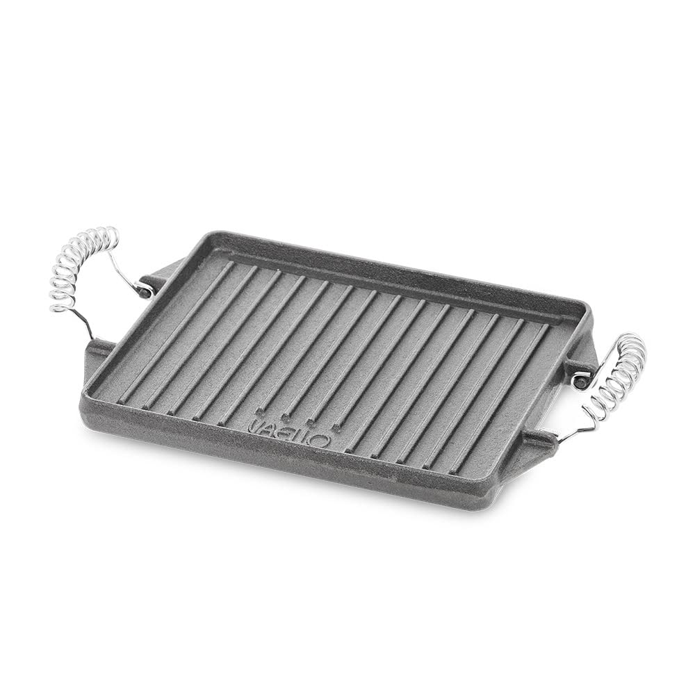 plancha de hierro fundido rectangular 47x27cm. vaello von Joom DACH