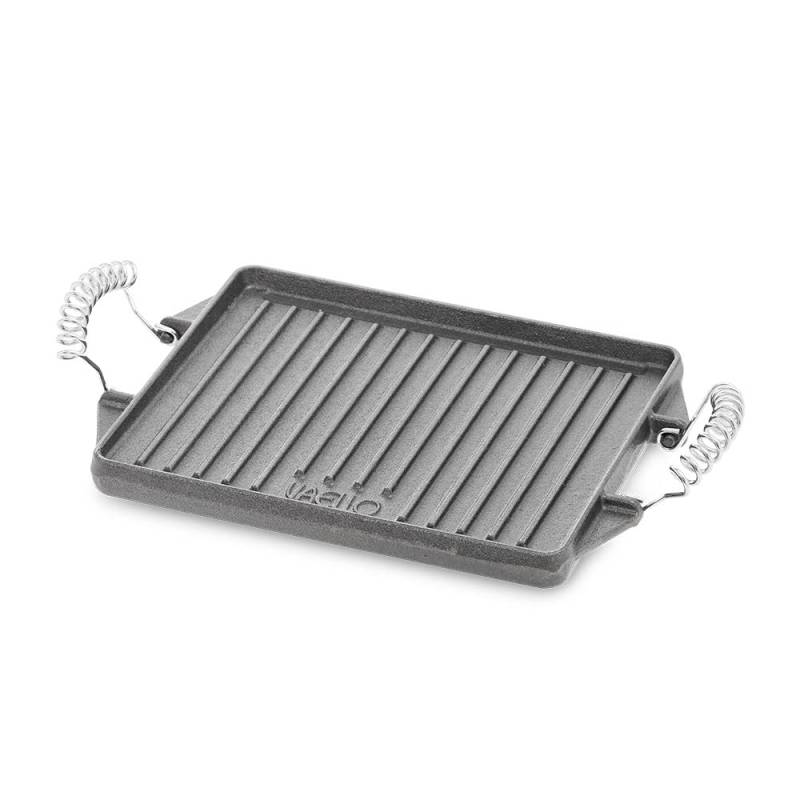 plancha de hierro fundido rectangular 47x27cm. vaello von Joom DACH