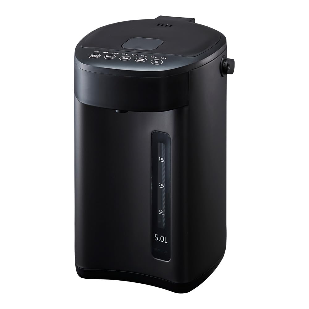 simplus Elektrischer Topf Wärmespeicherung Mikrocomputer Typ Großraum-Kompakttopf SP-PD50 (Schwarz, 5L) schwarz von Joom DACH