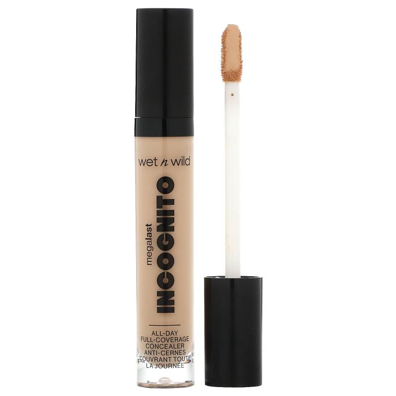 wet n wild, Megalast Incognito, All Day Full Cover Concealer, Medium Neutral, 5.5 ml (0.18 fl oz) von Joom DACH