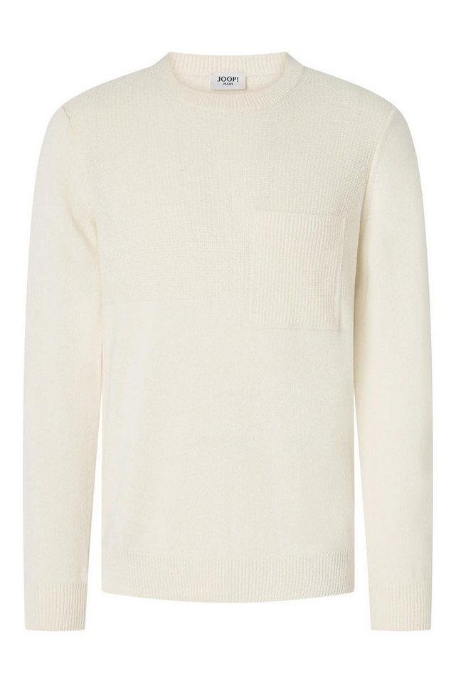 Joop Jeans Rundhalspullover Owin im Materialmix von Joop Jeans
