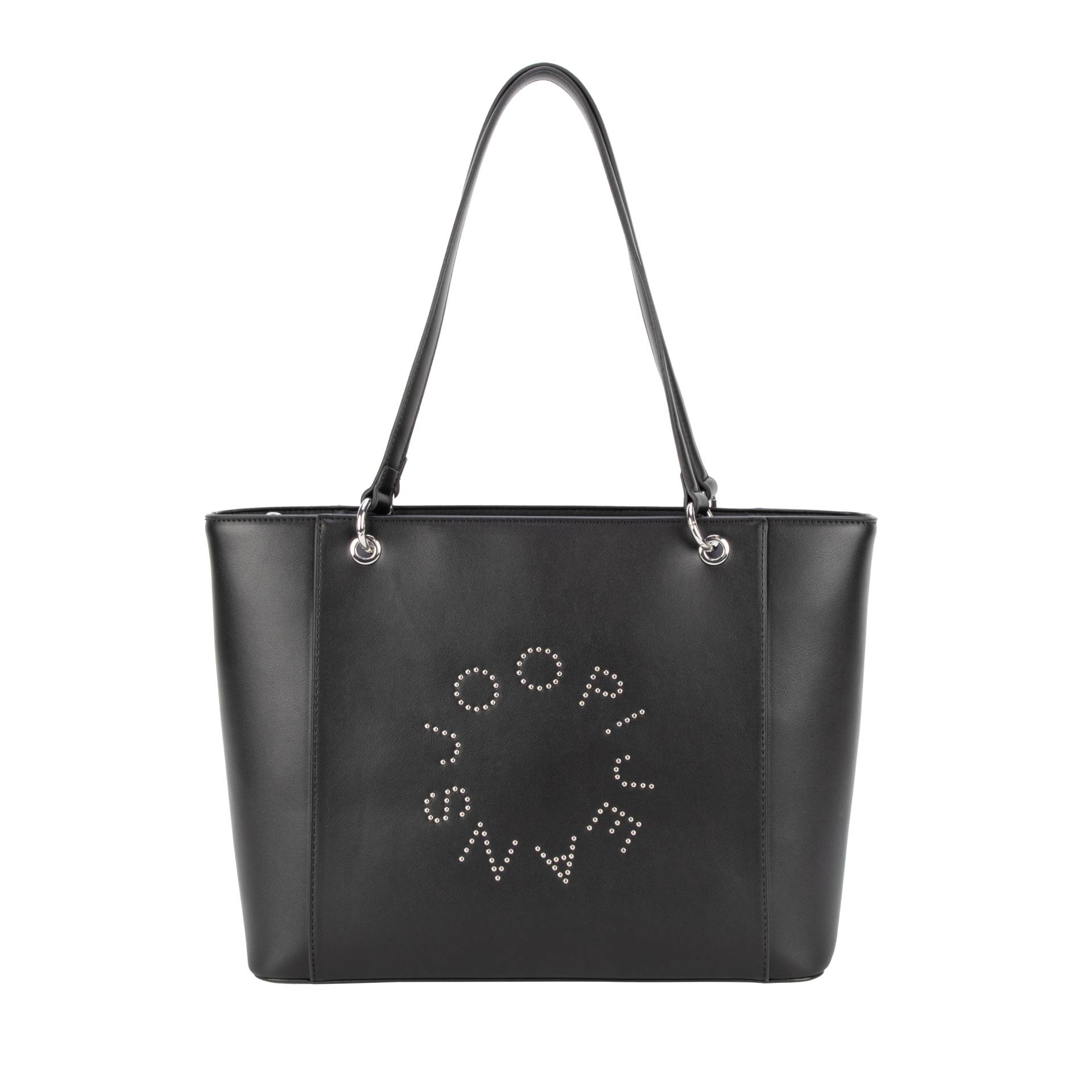 Joop Jeans Shopper "giro borchia imani shopper lhz" Damen Umhängetasche, Tragetasche, Handtasche mit nietenbesetzem Logo von Joop Jeans
