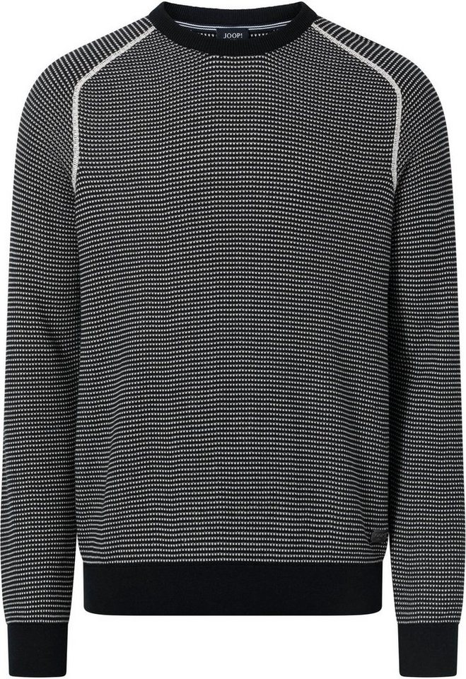 Joop Jeans Strickpullover Ayden mit auffälligen Kontrastnähten von Joop Jeans