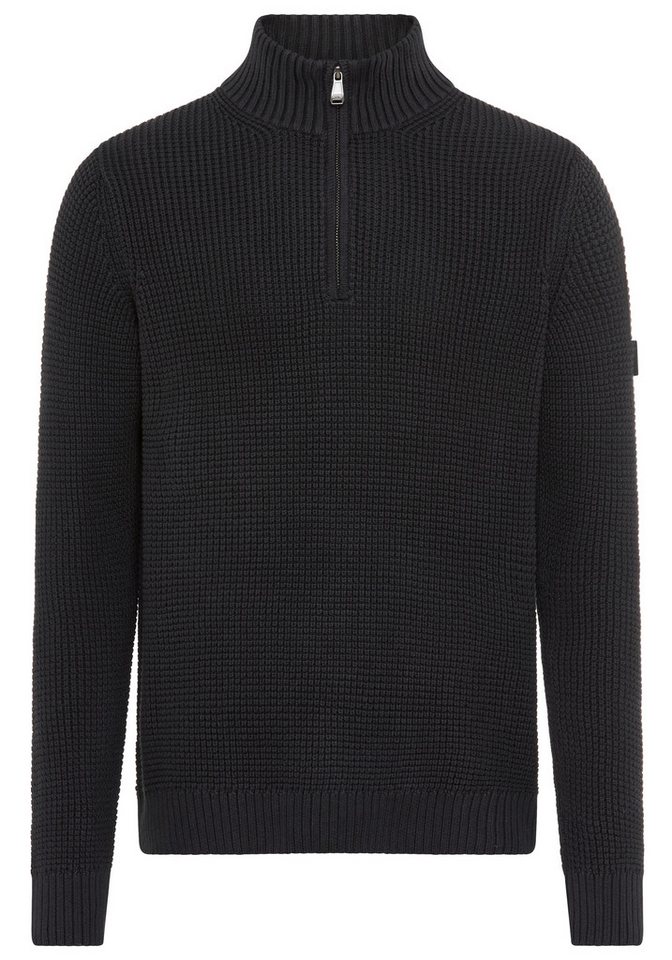 Joop Jeans Strickpullover Henrios mit Reißverschluss von Joop Jeans