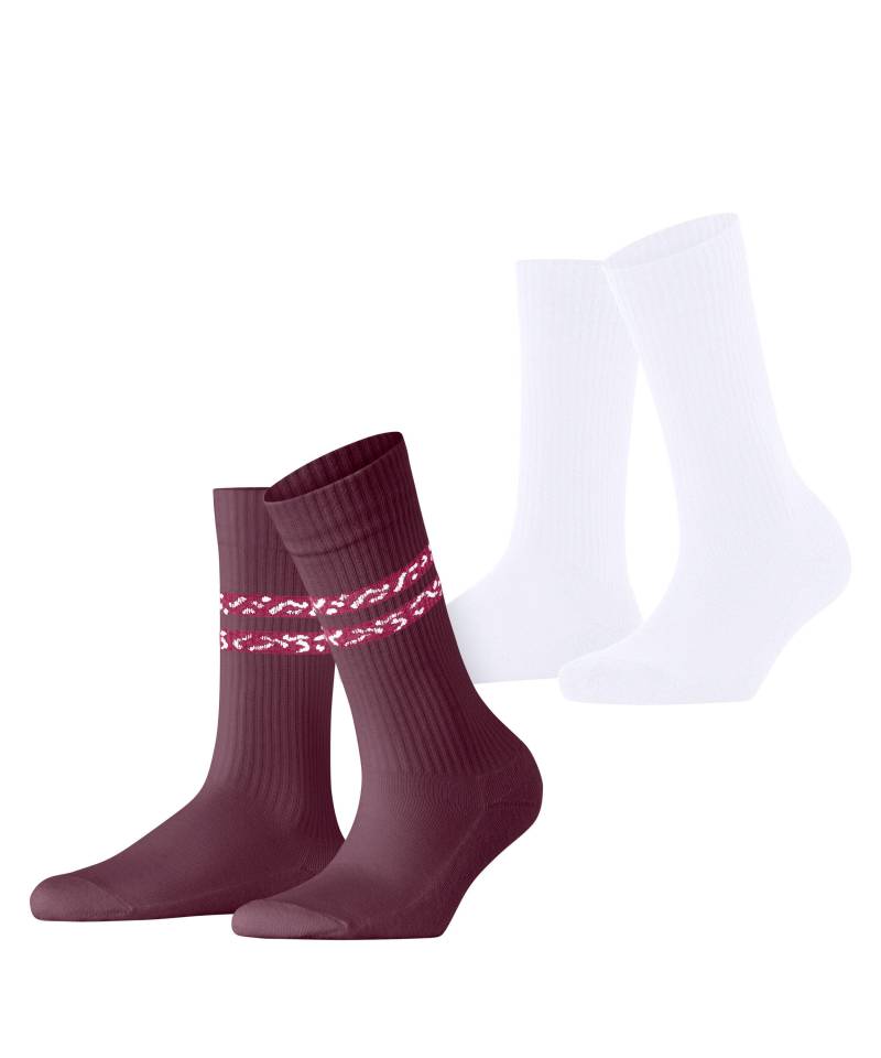 ESPRIT socks & tights - Esprit Memphis Rib 2-Pack Damen sortiment - Gr. - 36.5 von ESPRIT socks & tights