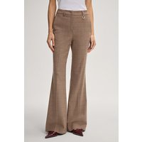 Anzughose Polina in Beige/Rot kariert von Joop!