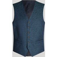 Anzugweste Weazer in Petrol gemustert von Joop!