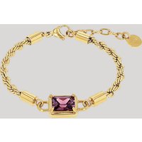Armband mit Anhänger in Gold/Lila von Joop!