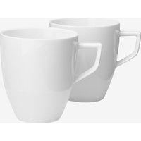 Becher Single Cornflower - 2er Set in Weiß von Joop!