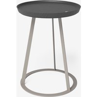 Beistelltisch JOOP! ROUND mit Raucheichenplatte, 45 x 52 cm in Taupe/Anthrazit von Joop!