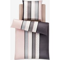 Bettwäsche Cornflower Stripes, Deep Rose von Joop!