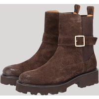 Chelsea Boots Velluto Stampa Mariana in Dunkelbraun von Joop!