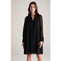 Chiffon-Kleid in Schwarz von Joop!