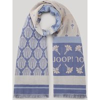 Cornflower-Schal Alessia in Sand/Blau gemustert von Joop!