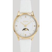 Damen-Armbanduhr mit Zirkonia in Gold/Weiß von Joop!