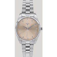 Damen-Armbanduhr mit Zirkonia in Silber von Joop!