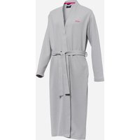 Damen Bademantel JOOP! UNI-PIQUÉ in Silber von Joop!