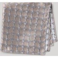 Einstecktuch in Hellbraun/Grau gemustert von Joop!