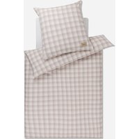 Flanell-Bettwäsche JOOP! SOFT CHECKS in Creme von Joop!