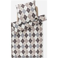 Flanell-Bettwäsche JOOP! SOFT PATTERN in Stone von Joop!